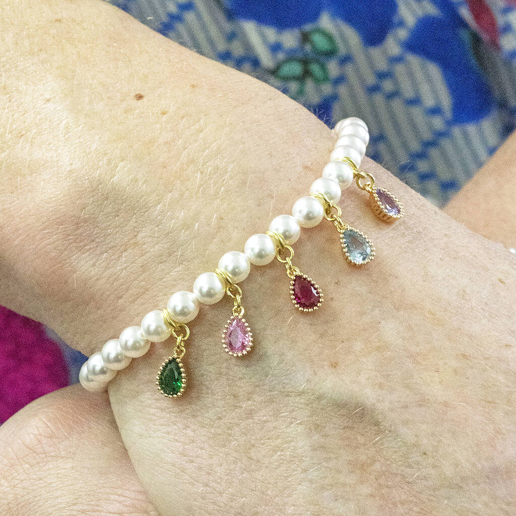 Joy by Corrine Smith Bracelets Perlenarmband Birthstone Tropfen