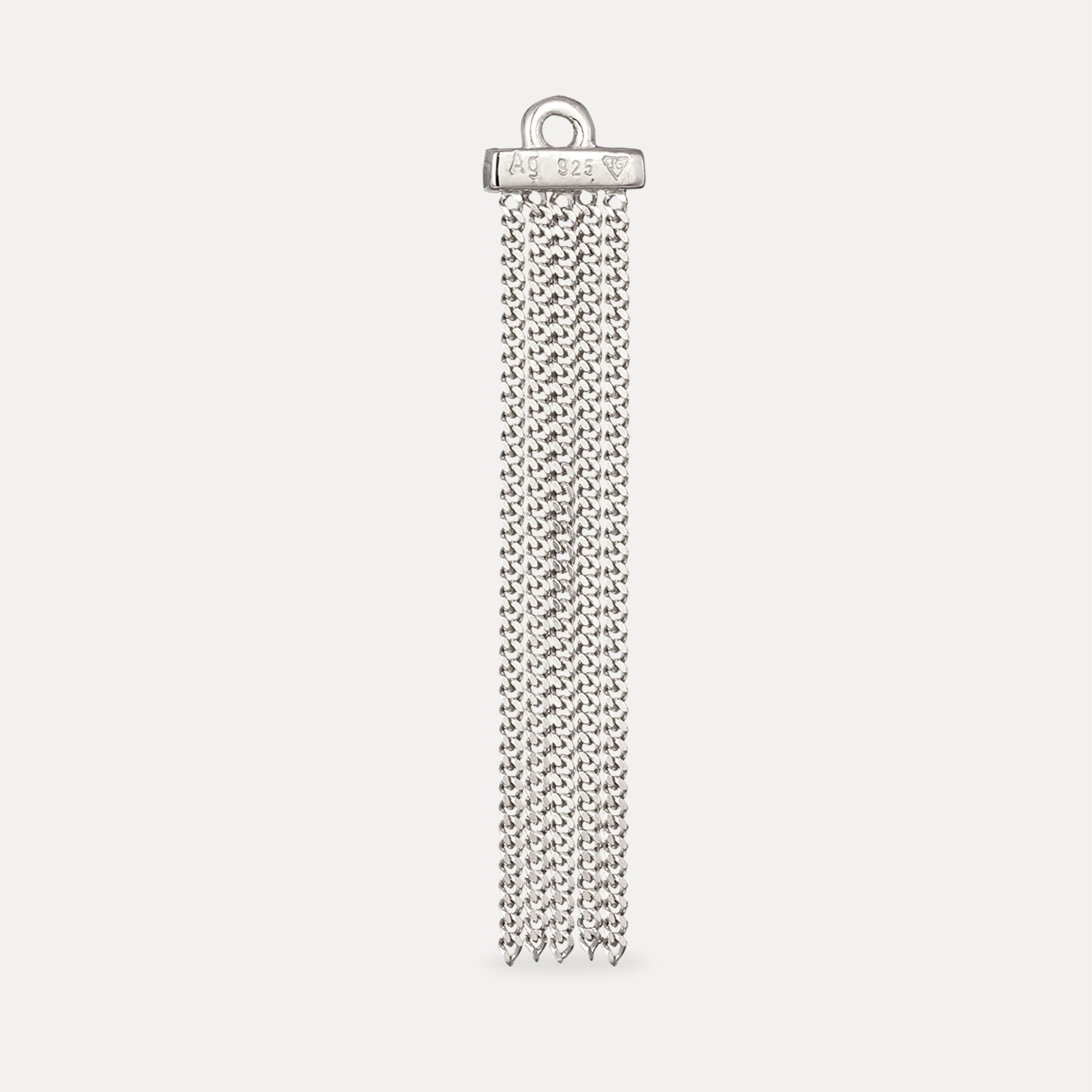 Stilnest Balance Fringe Back Add-On Ohrringe Gold