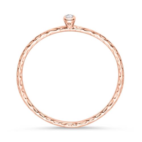 JEWLIX DR0523-R Damenring 585er Roségold 52 mm