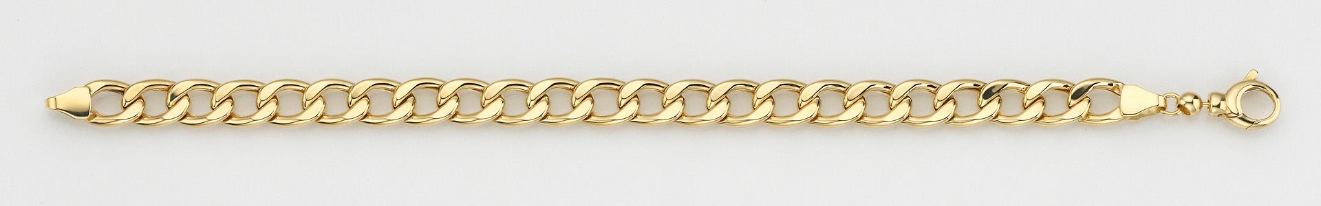 Eugen Rühle Panzerketten Weitpanzerkette 585 Gelbgold 8 mm 19 cm