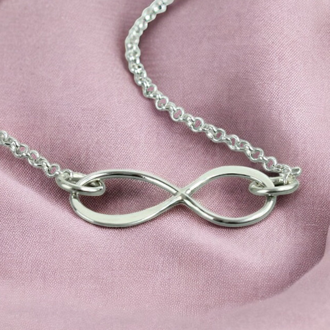 Joy by Corrine Smith Infinity Halskette Sterling Silber 925