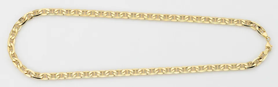 Eugen Rühle Fantasieketten Halskette 6,2mm 585 GG 50 cm