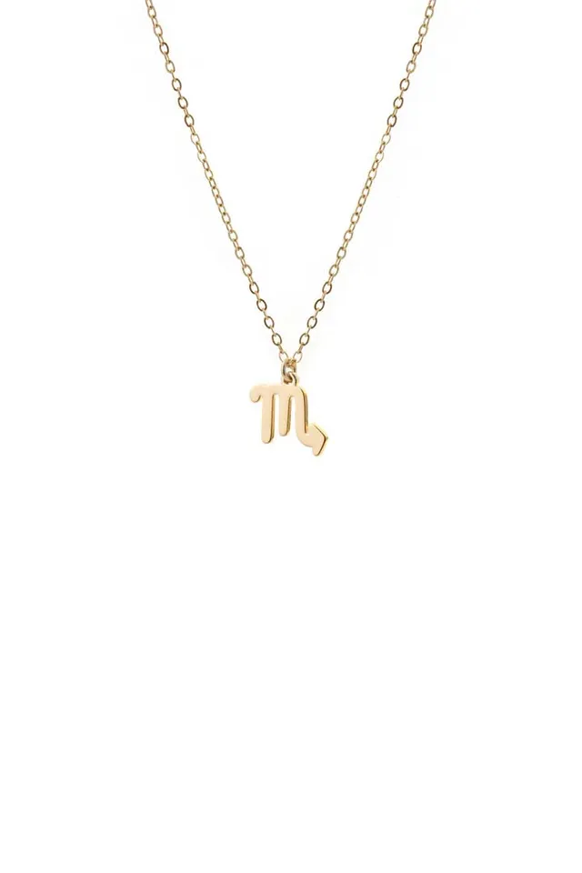 Joy by Corrine Smith Scorpio Halskette Gold Sternzeichen