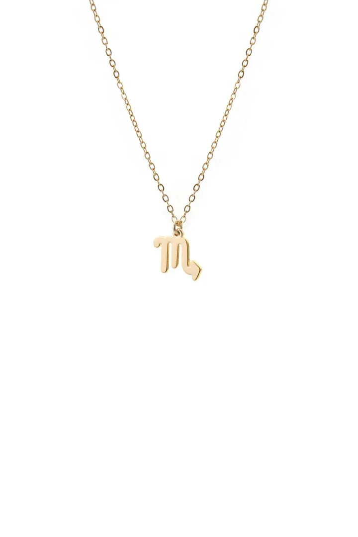 Joy by Corrine Smith Scorpio Halskette Gold Sternzeichen