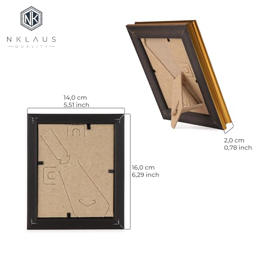 NKlaus Ikone Gottesmutter Siebenpfeilige 14x16cm Glas