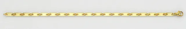 Eugen Rühle Fantasieketten Plättchenkette 4mm Gelbgold 585