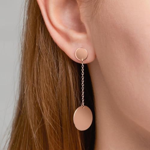 JEWLIX Ohrstecker 925er Silber rosévergoldet Stecker