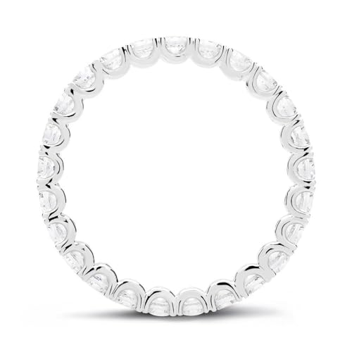 JEWLIX VR0162 Eternityring Silber Zirkonia Größe 50mm