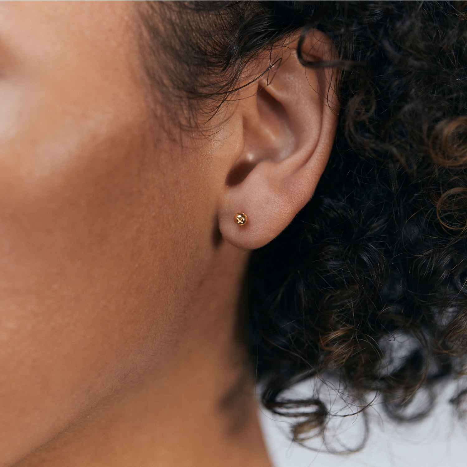 Stilnest Babe Ohrstecker 925 Silber 4 mm