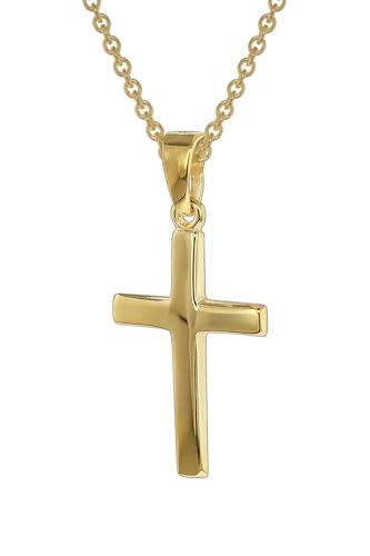 trendor 39438 Kreuz Halskette Gold 333 40 cm