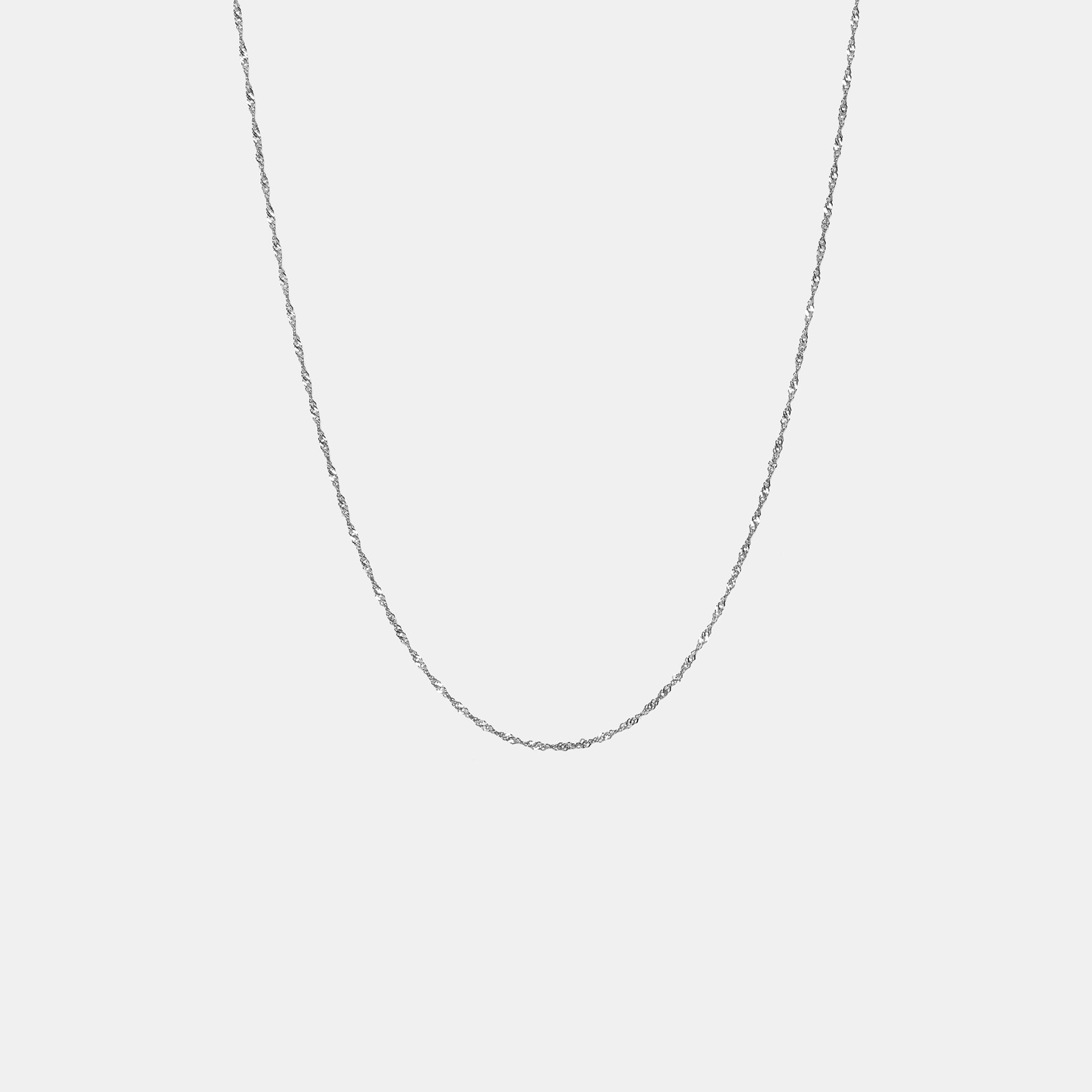 Stilnest Singapore Kette 45cm Halskette Gold Vermeil