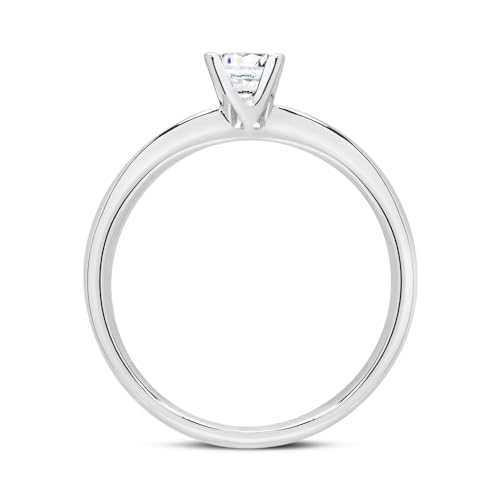 JEWLIX VR0159 Damenring Silber Gr.54mm Halo Zirkonia