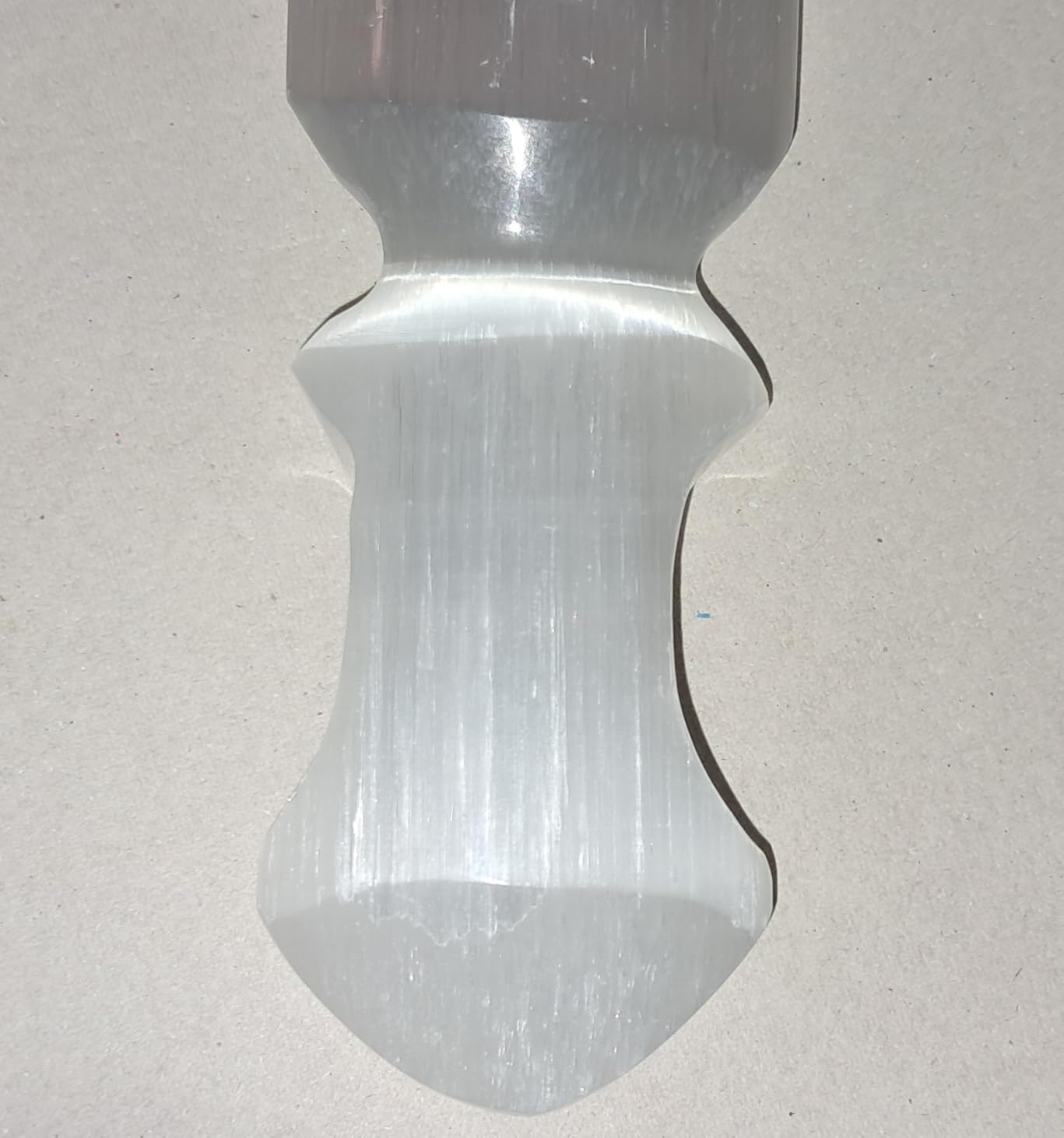 NKlaus Healing Crystals Selenit Ritualmesser 15 cm Heilstein-Messer