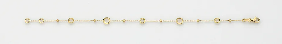 Eugen Rühle Armband mit Kugeln 585 Gelbgold Armband