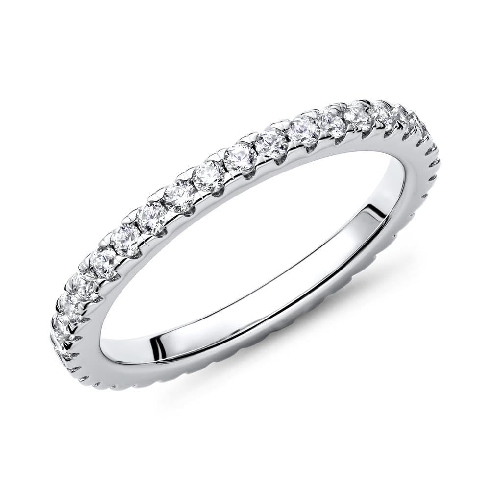 JEWLIX VR0054 Verlobungsring 925 Silber Zirkonia filigran