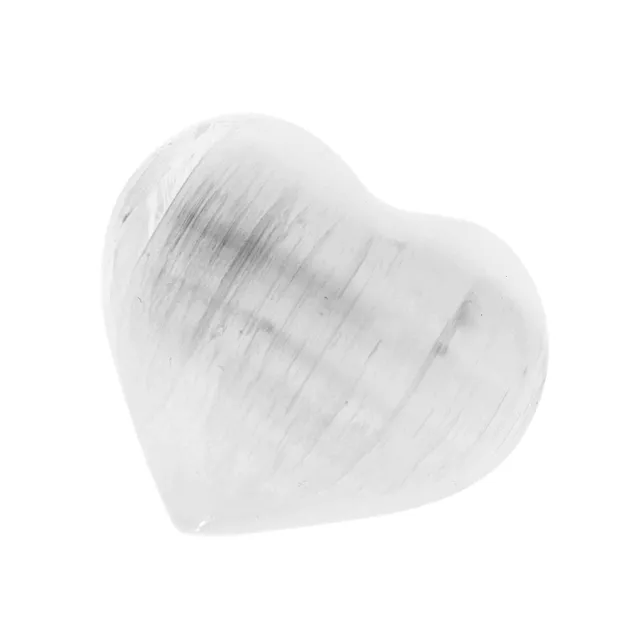 NKlaus Healing Crystals Selenit Herz Handschmeichler 4 cm