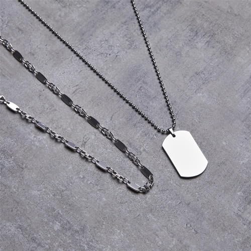 JEWLIX Plattenkette Panzerkette 925 Silber Herren
