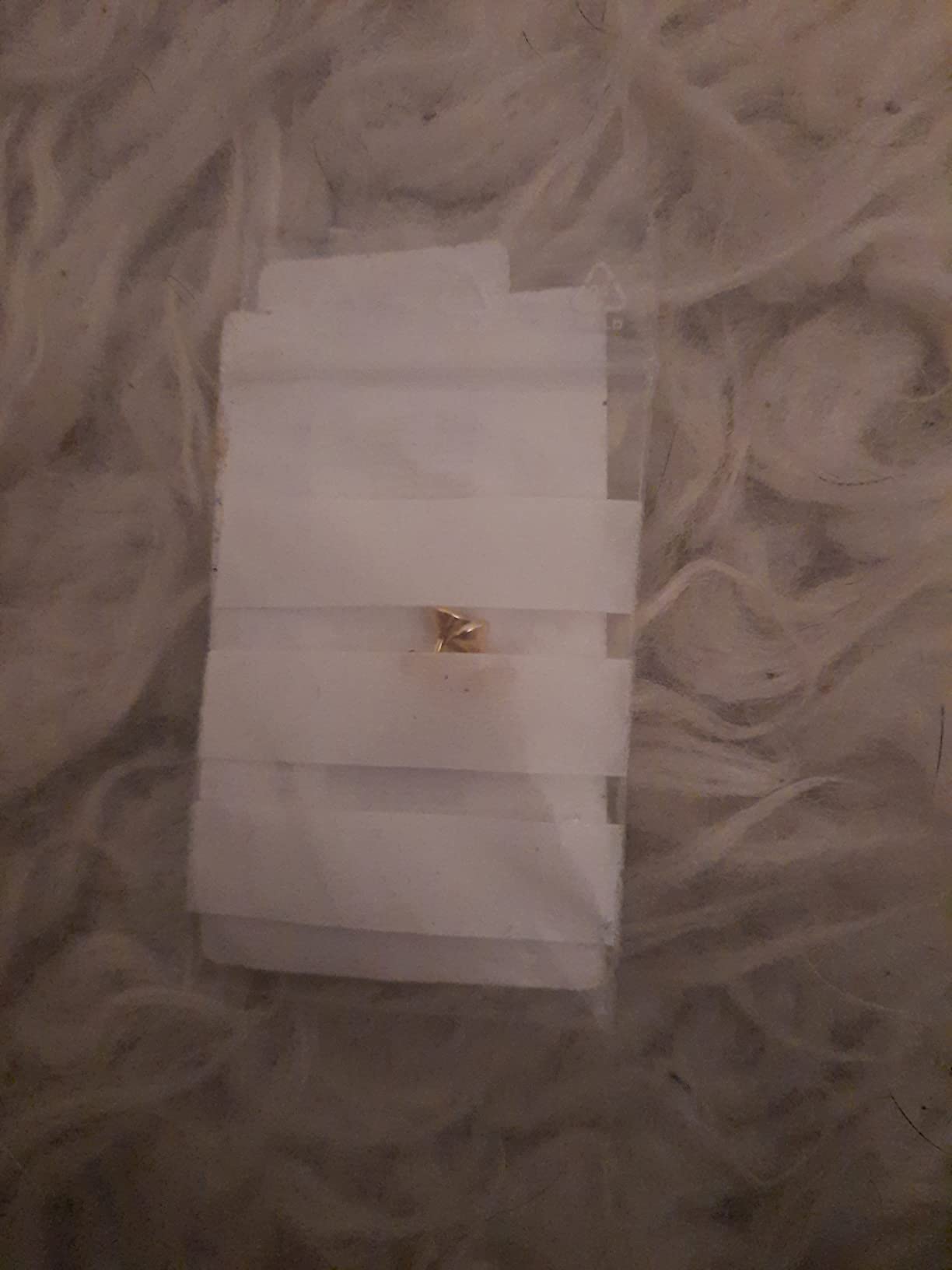 NKlaus JEWELLERY Ohrstecker Blautopas 333 Gold klein