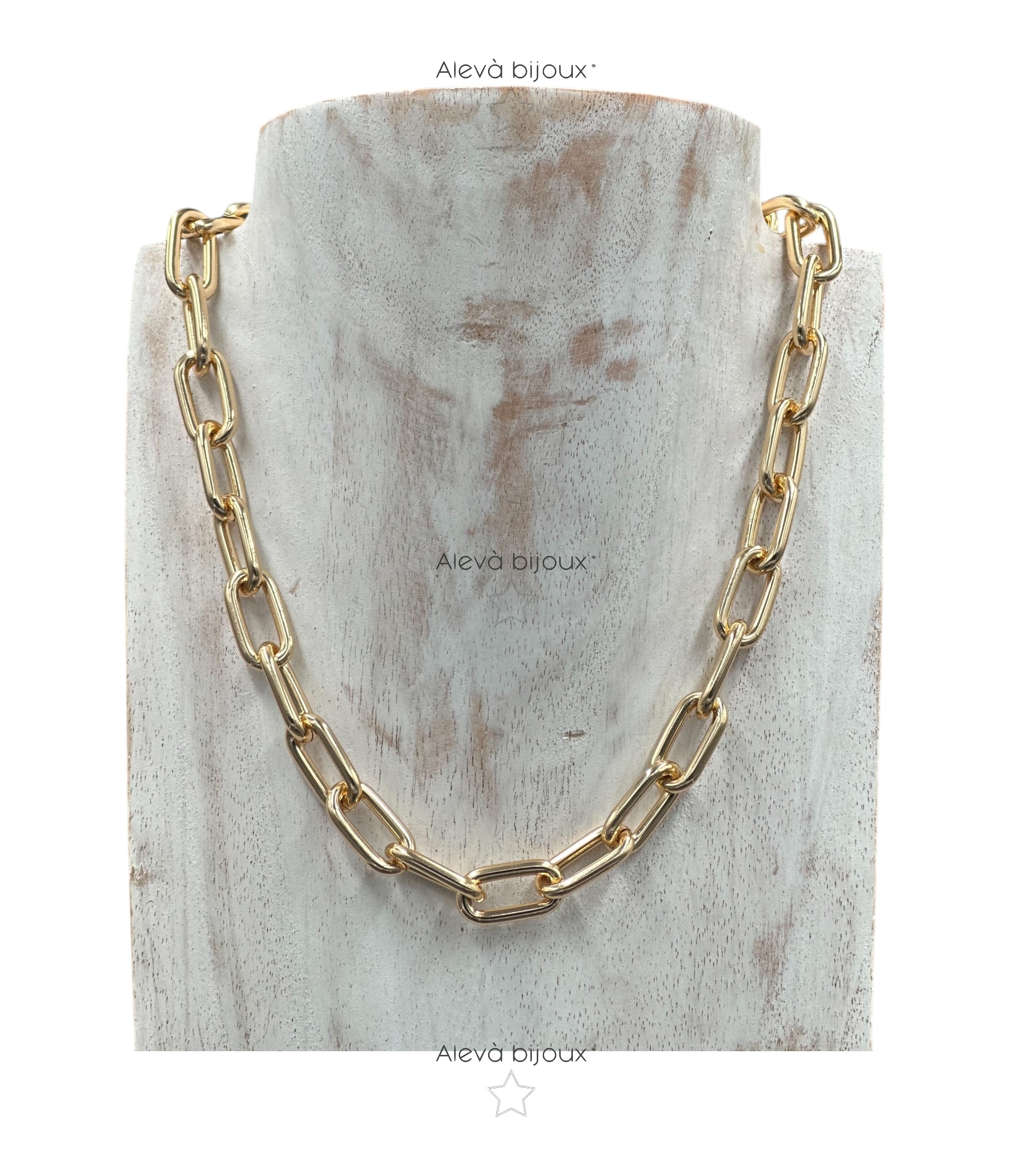 Alevá Bijoux Sorrento Halskette Gold