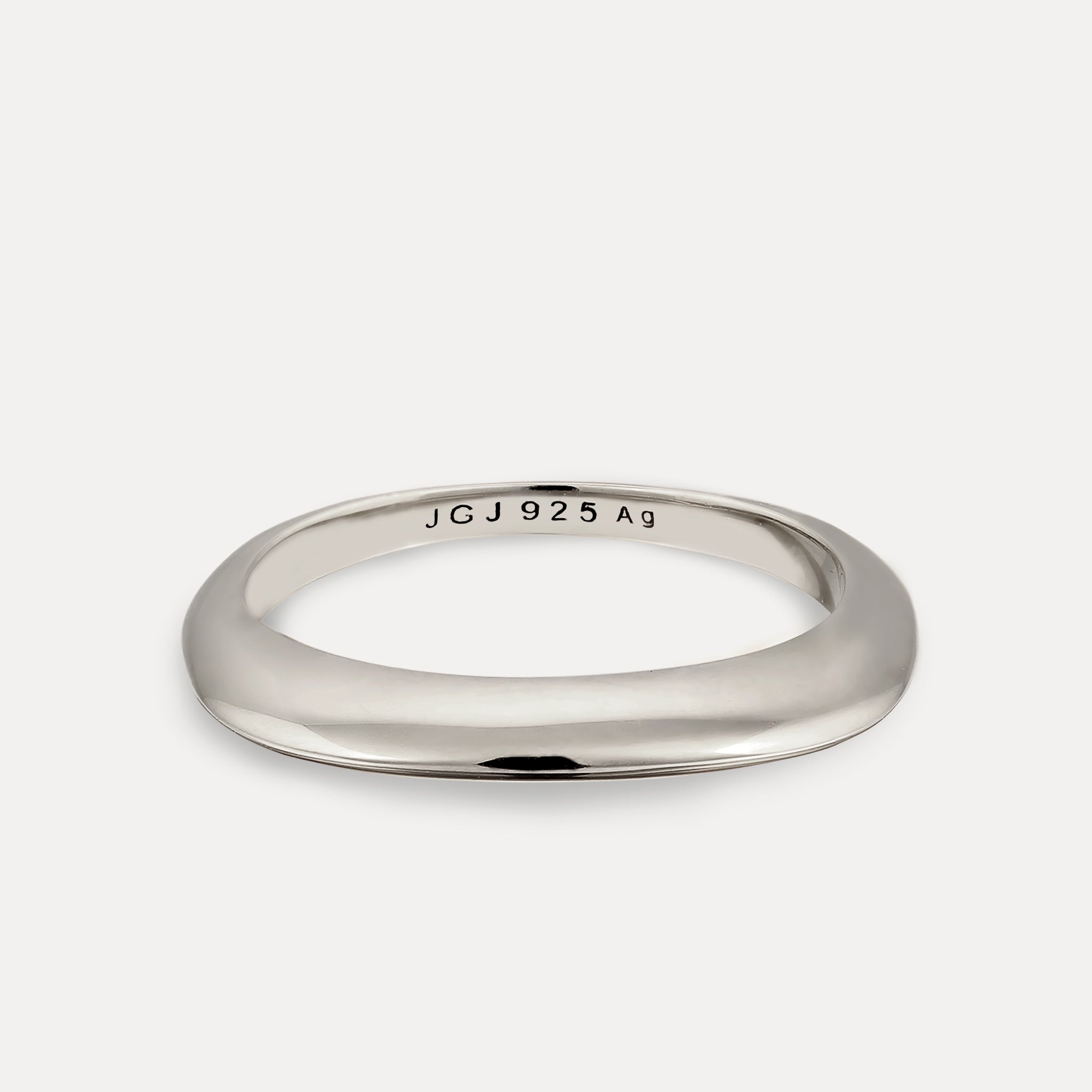 Stilnest Contour Ring 24k Gold Vermeil Gr 52 Stapelring