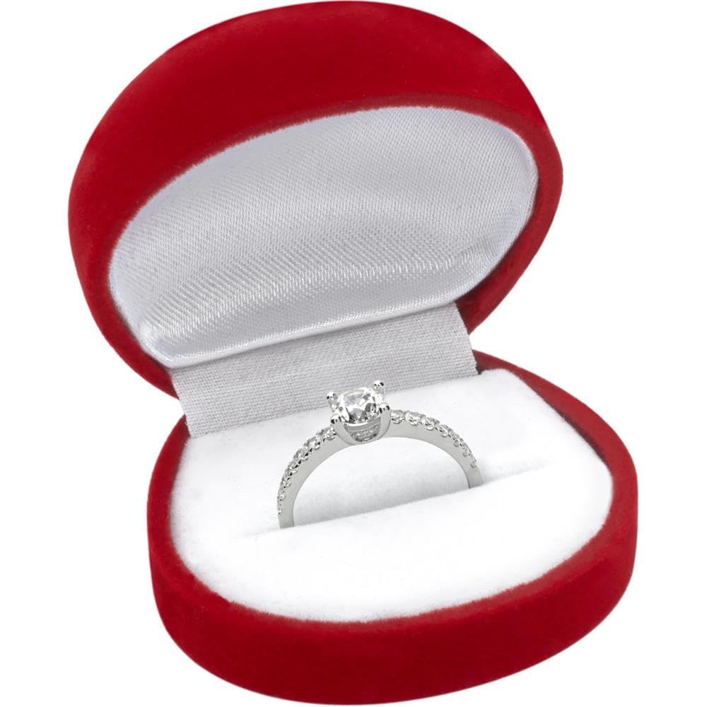 JEWLIX VR0025 Verlobungsring Silberring 925 Größe 53