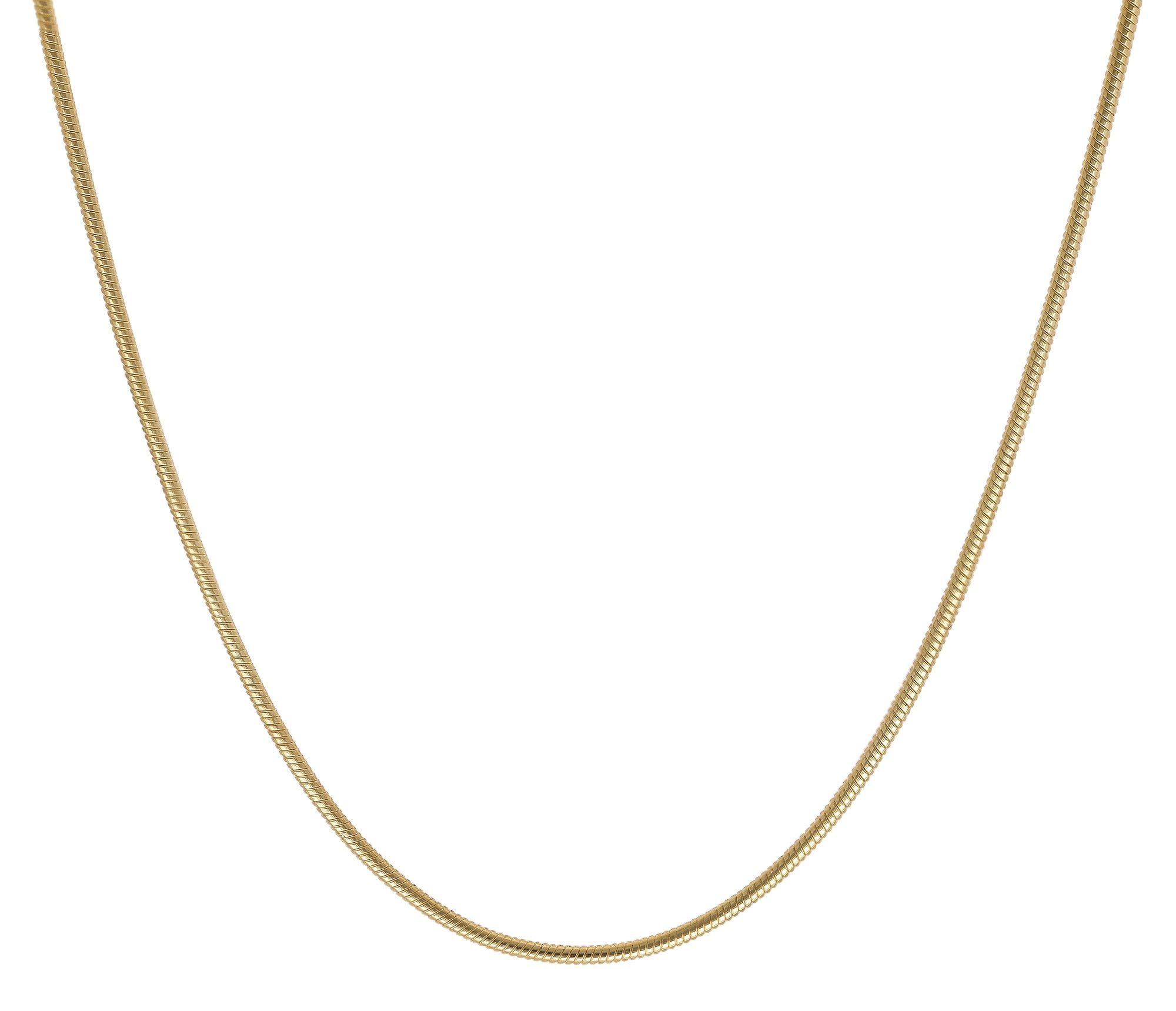 trendor Halsketten Schlangenkette 925 Silber 45 cm 1,1 mm