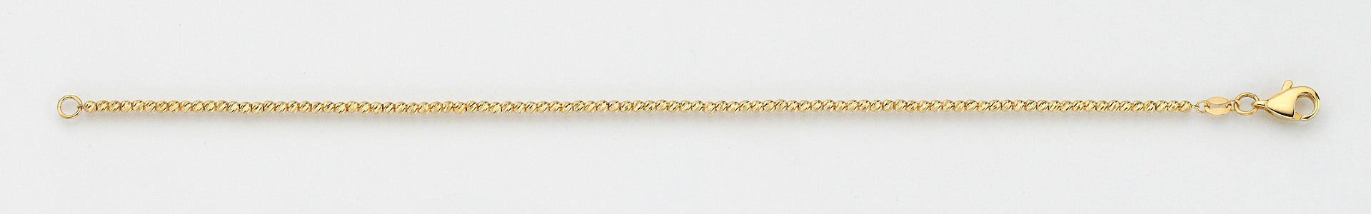 Eugen Rühle Kugelketten 37.3632 Halskette 45 cm 590 Weißgold 2mm