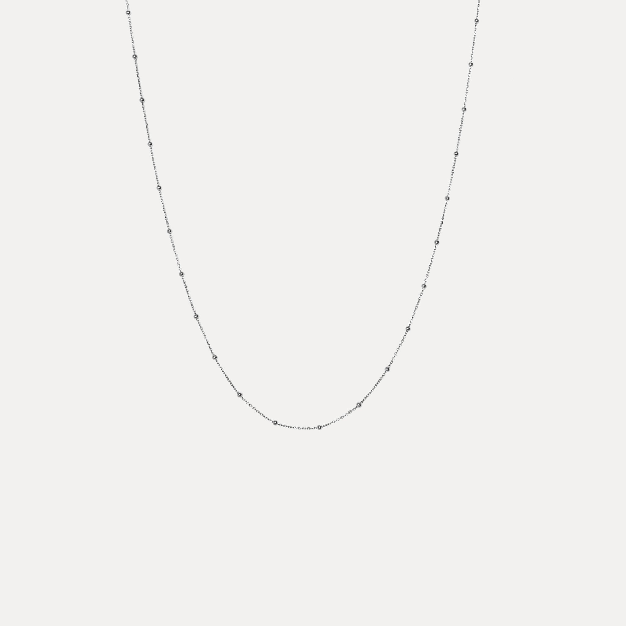 Stilnest Satellite Kette Ankerkette 24k Gold Vermeil 45cm