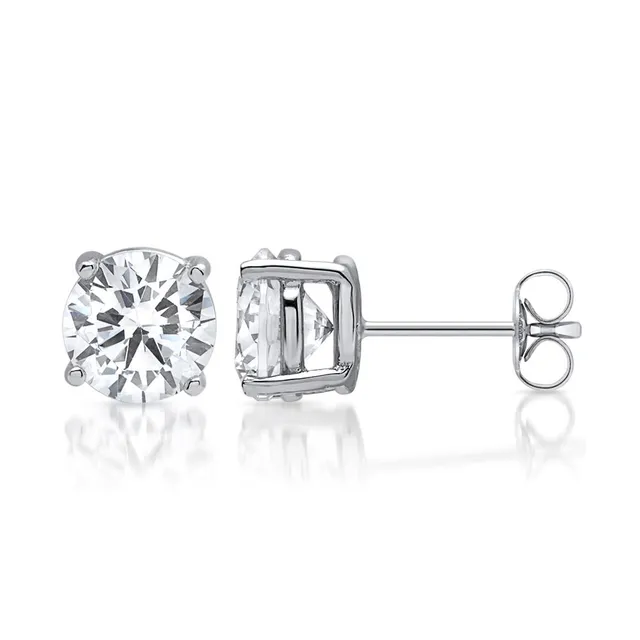 JEWLIX Ohrstecker Modern 925 Sterling Silber Zirkonia Ohrringe