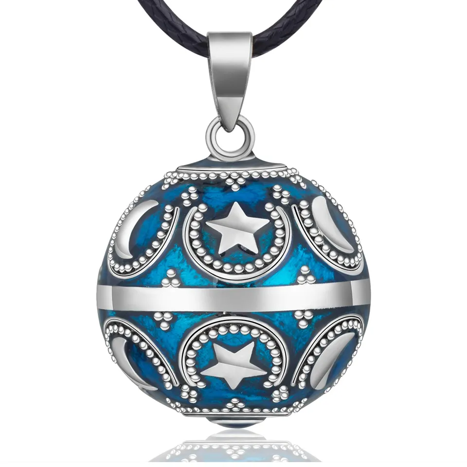 Eudora Harmony Bola Vintage Erde Kette Schwangerschaft Blau