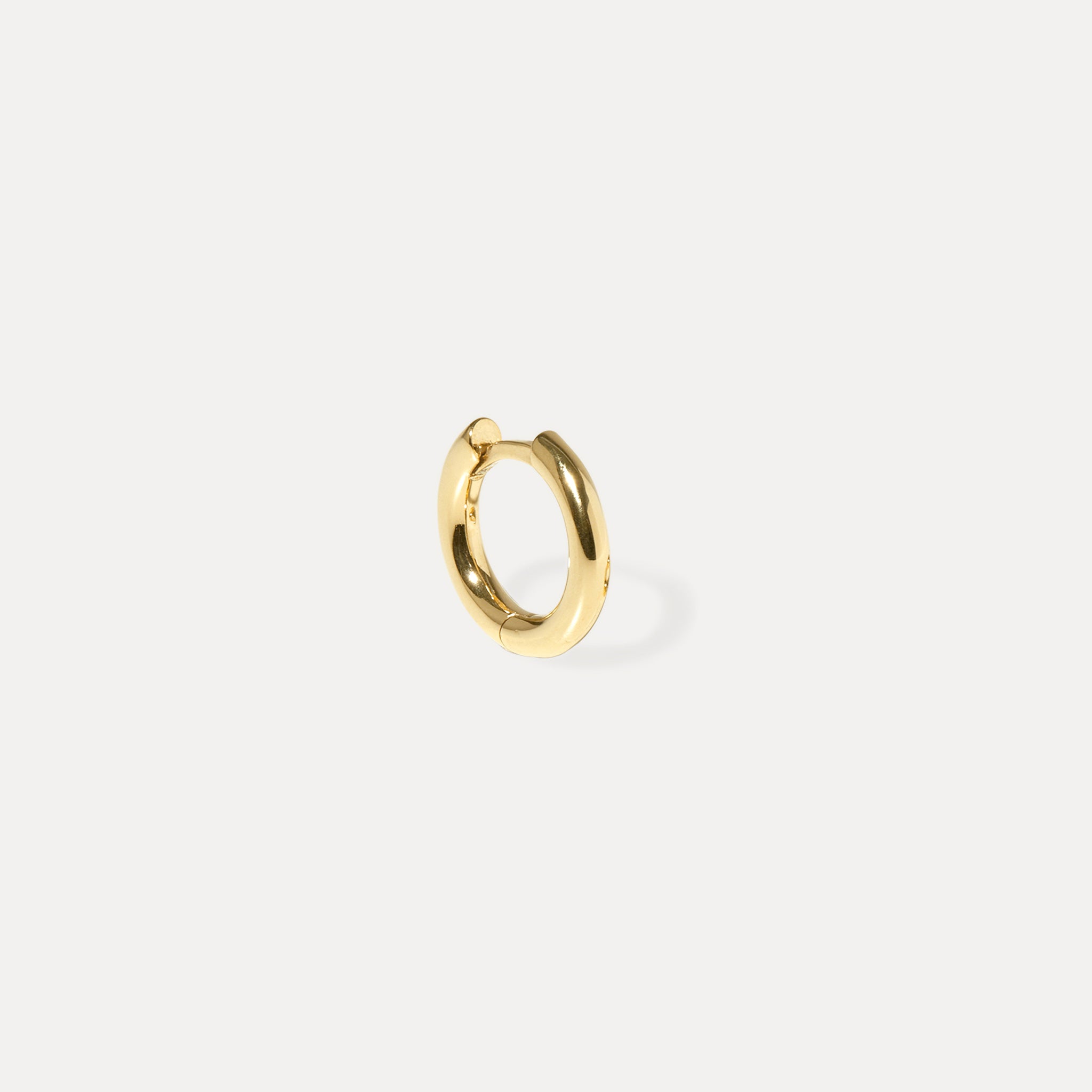 Stilnest Mini Bold Huggies Single 585 Gold 12,7mm