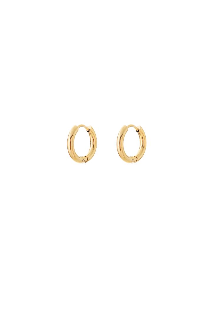 JOY by Corrine Smith Bridesmaid Ohrringe Gold Perle Huggie