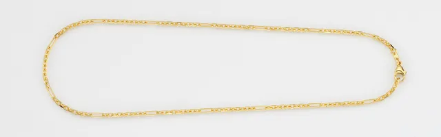 Eugen Rühle Figaroketten Figaroankerkette 2,6mm Gold Karabiner