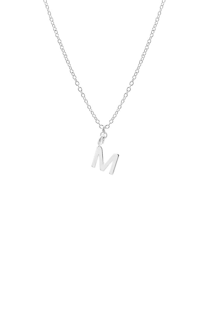 Joy by Corrine Smith Initial M Halskette Silber