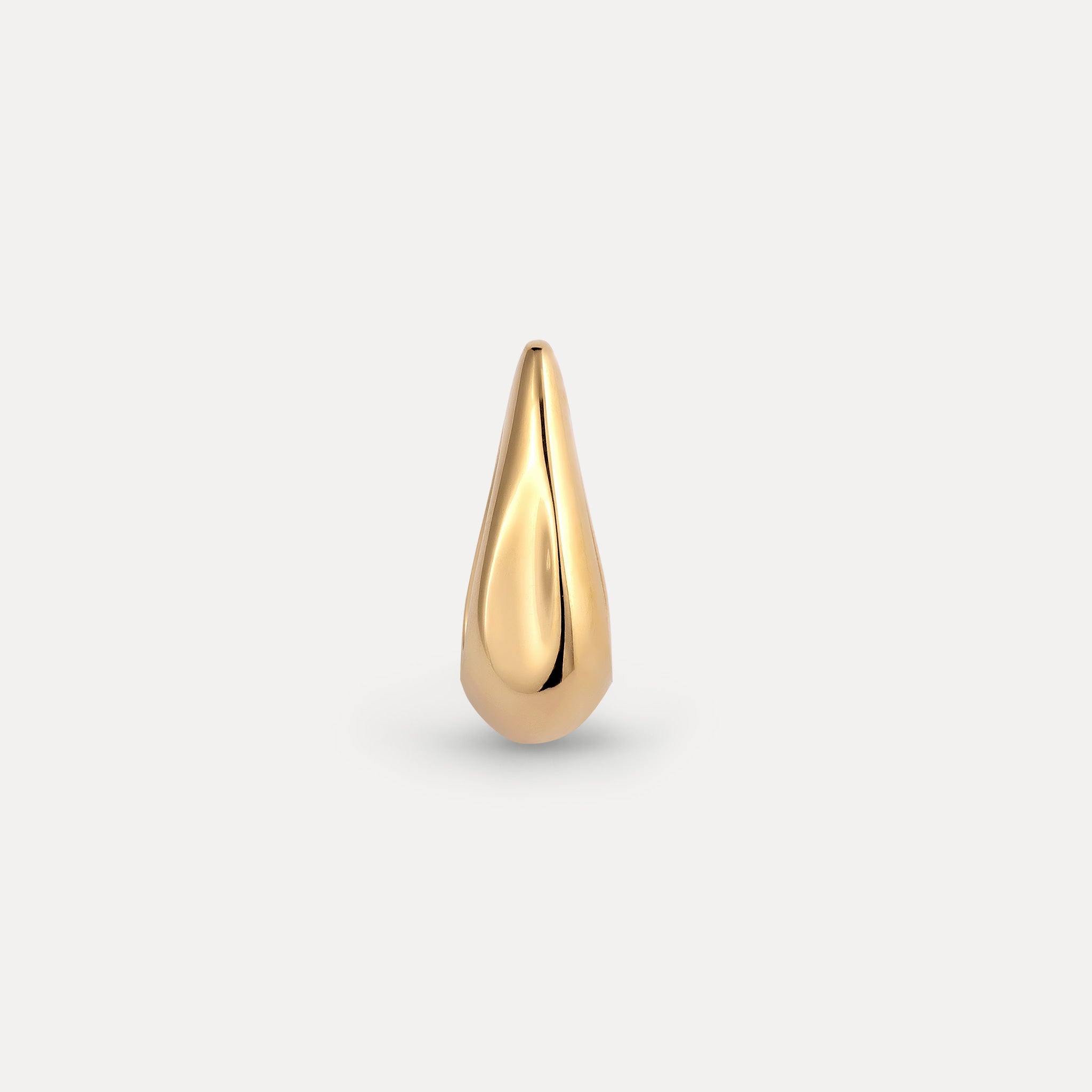 Stilnest Drop Anhänger 585 Gold Tropfen Massivgold Anhänger