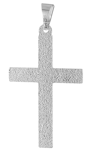 trendor 68258 Kreuz Halskette Herren 50 cm 925 Silber