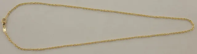 Eugen Rühle Figaroankerkette rund 1,9mm Halskette 585 Gelbgold