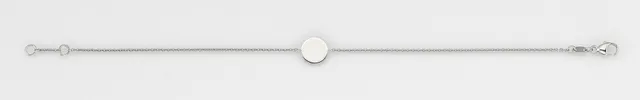 Eugen Rühle Armband mit Plättchen 9mm 585 Roségold