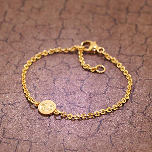 trendor Armbänder Babyarmband 333 Gold 14 cm 75092 Babyfüße
