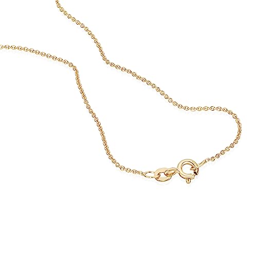 NKlaus Ankerkette 585 Gelbgold 14 Karat Halskette 45 cm 0,8 mm