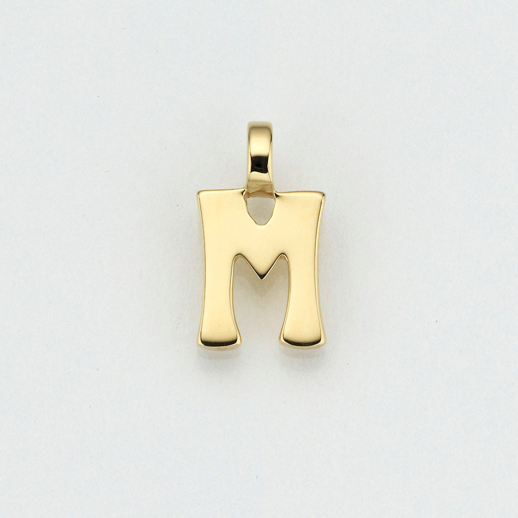 Eugen Rühle Anhänger Buchstabe M Gold 585 Gelbgold Anhänger