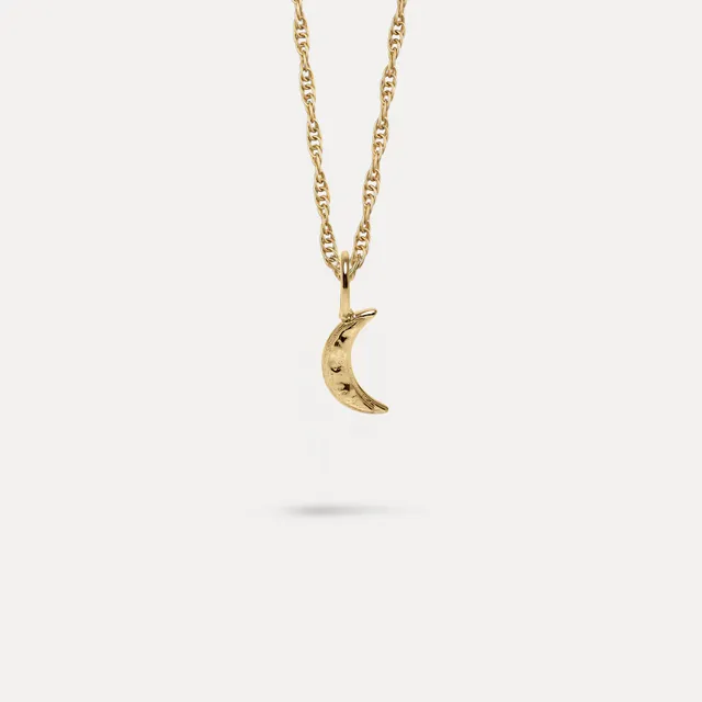 Stilnest Lunar Eclipse Kette 585 Gold 45 cm