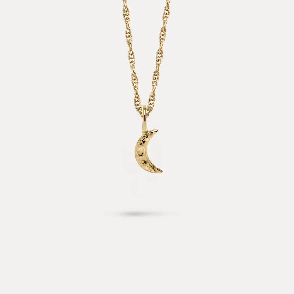 Stilnest Lunar Eclipse Kette 585 Gold 45 cm