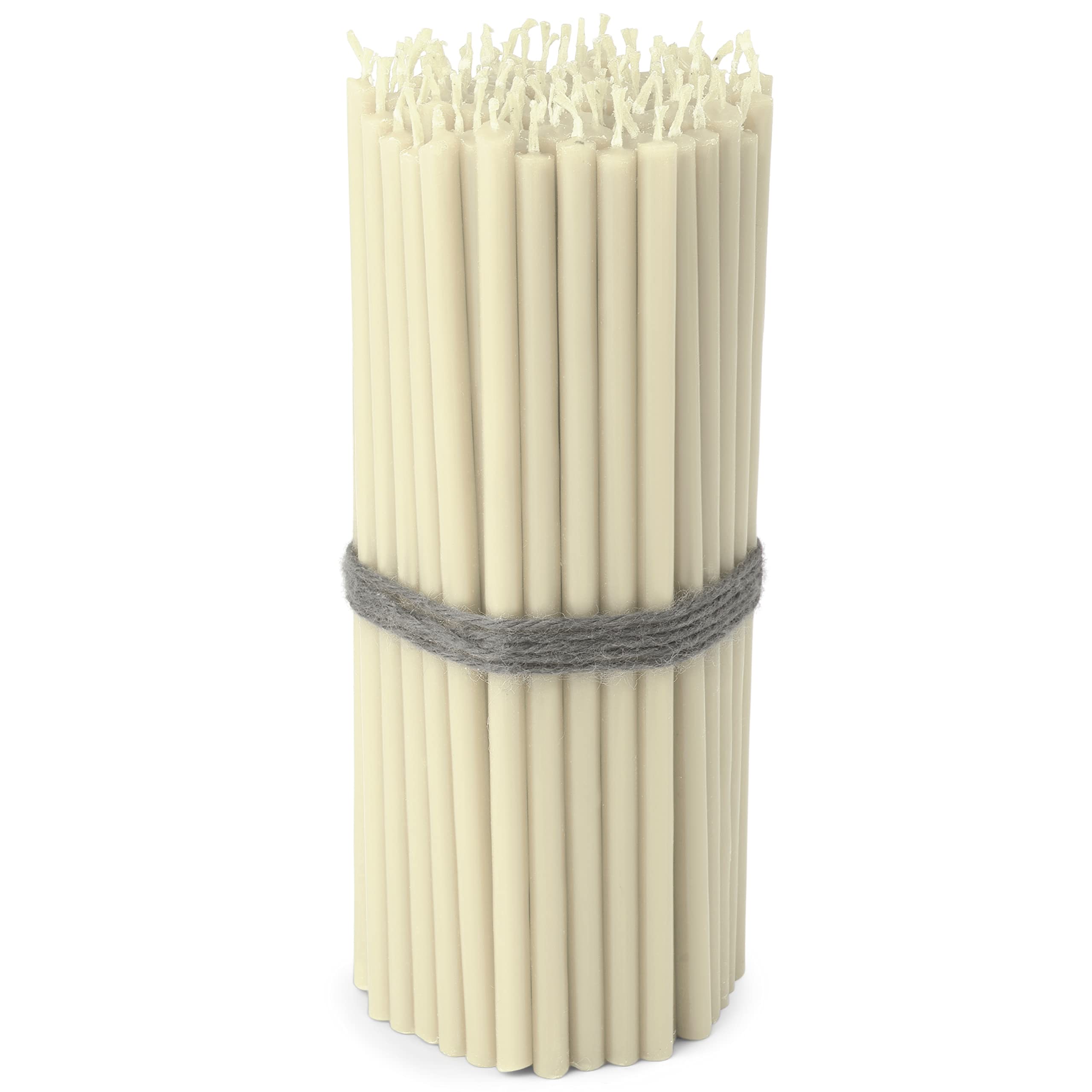 NKlaus Candles Altarkerzen weiß Stabkerzen 16cm 100 Stück