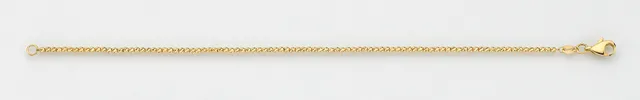 Eugen Rühle Fantasiekette Kugeln 2mm Halskette Gelbgold 45 cm
