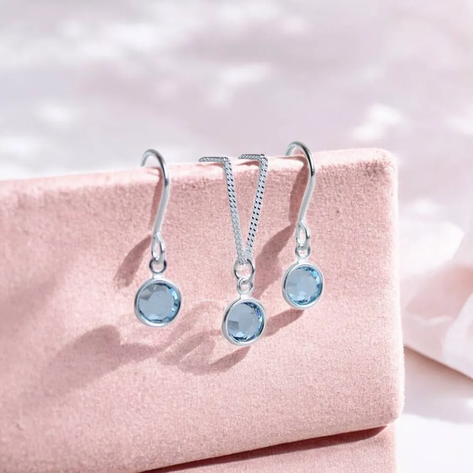 Joy by Corrine Smith Swarovski Crystal Schmuckset Gold