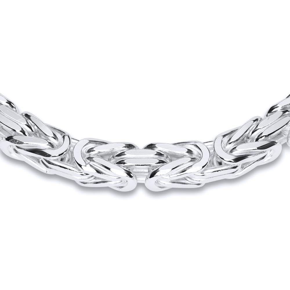 JEWLIX Königsarmbänder Armband Silber 925 6mm 21cm