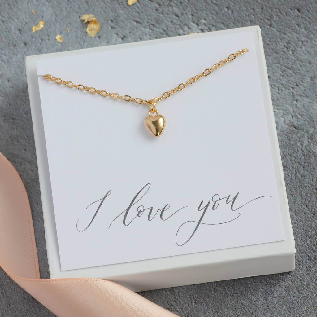 Joy by Corrine Smith Heart Armband Gold Herz-Anhänger