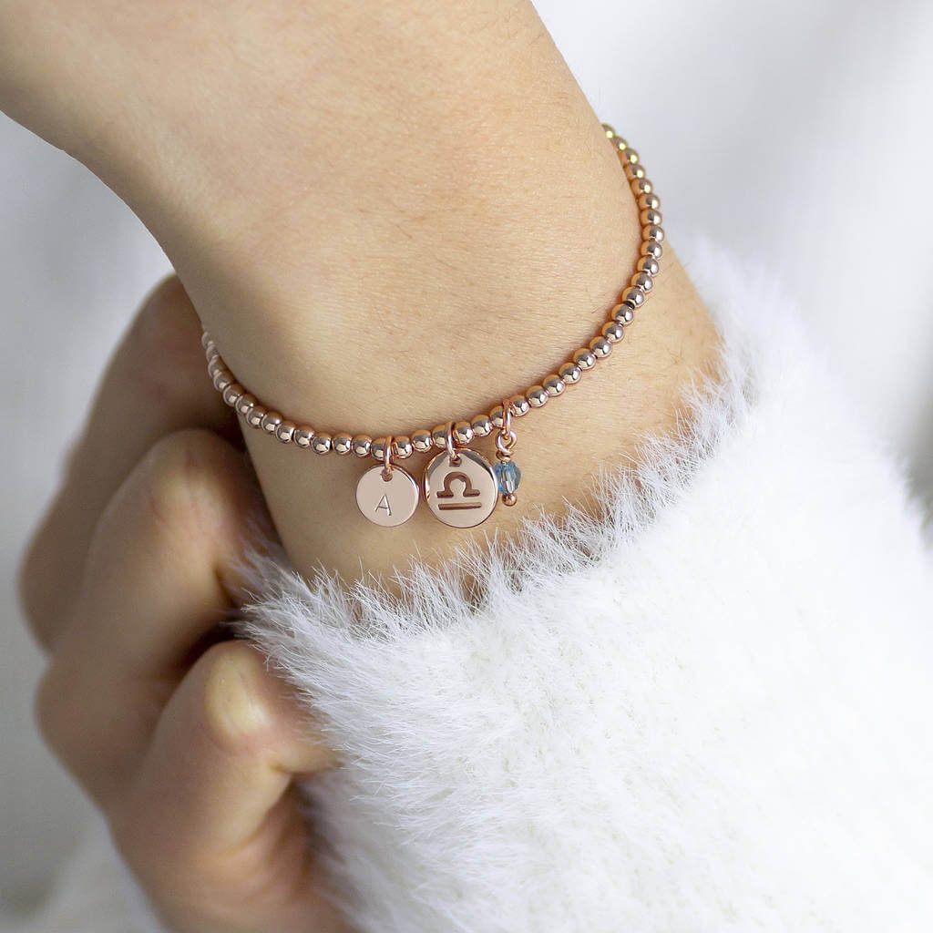 Joy by Corrine Smith Zodiac Armband Roségold Sternzeichen