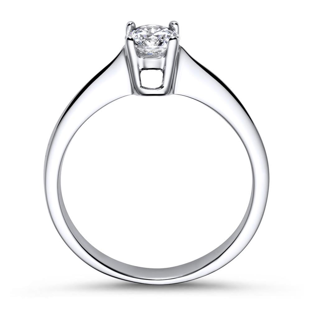 JEWLIX VR0020 Verlobungsring Silber Zirkonia 0,35ct